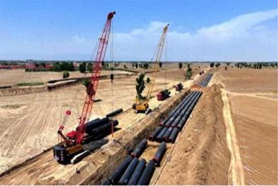 中铁三局集团建安工程托克托电厂至呼和浩特市长输供热管网工程